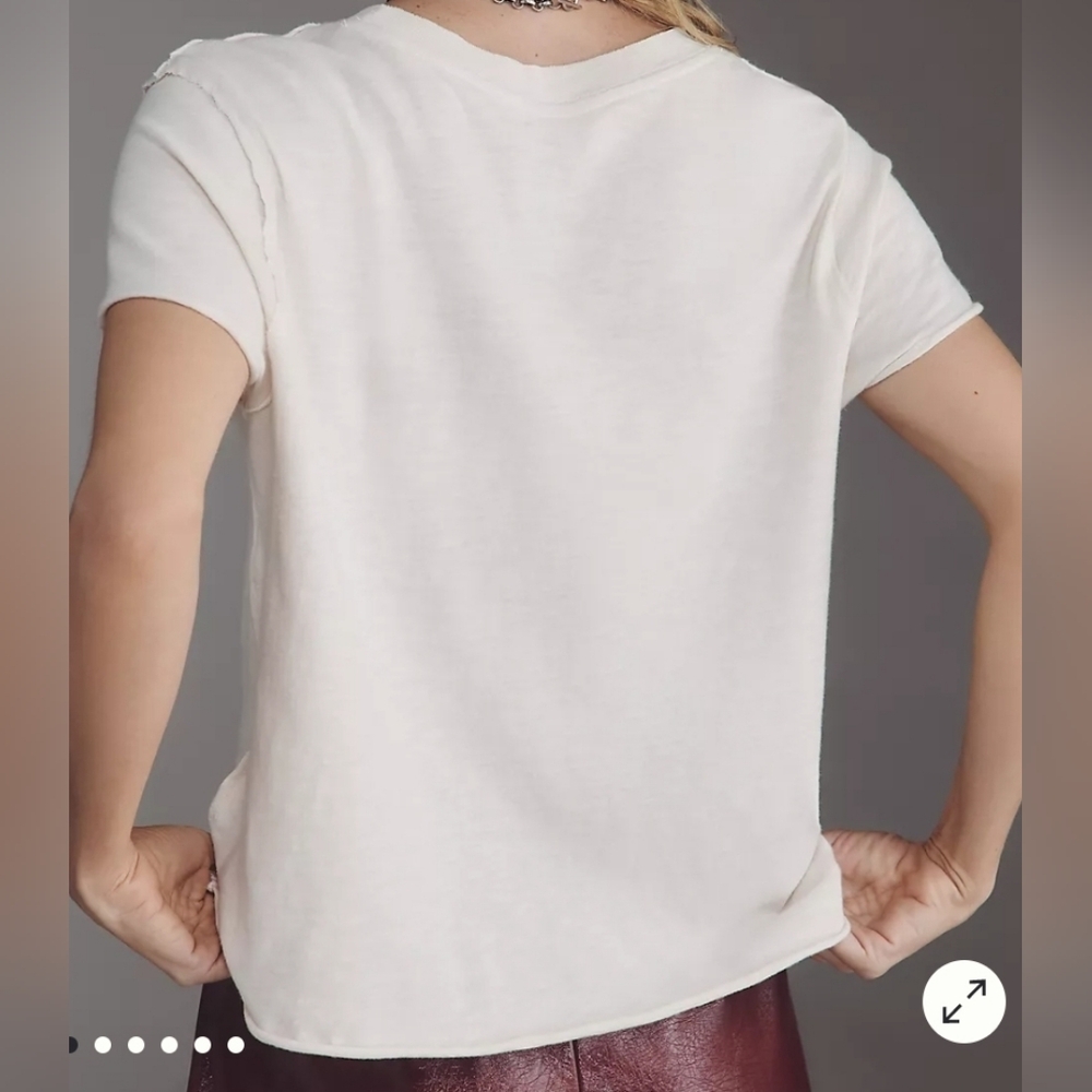 Anthropologie Maeve X Tulastra Studio Boxy Tee - Picture 2 of 9